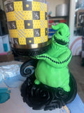 Boogie man candle holder