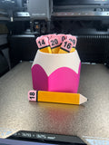 Classroom Pick-Me Sticks – Personalized Pencil Cup & Numbered Sticks