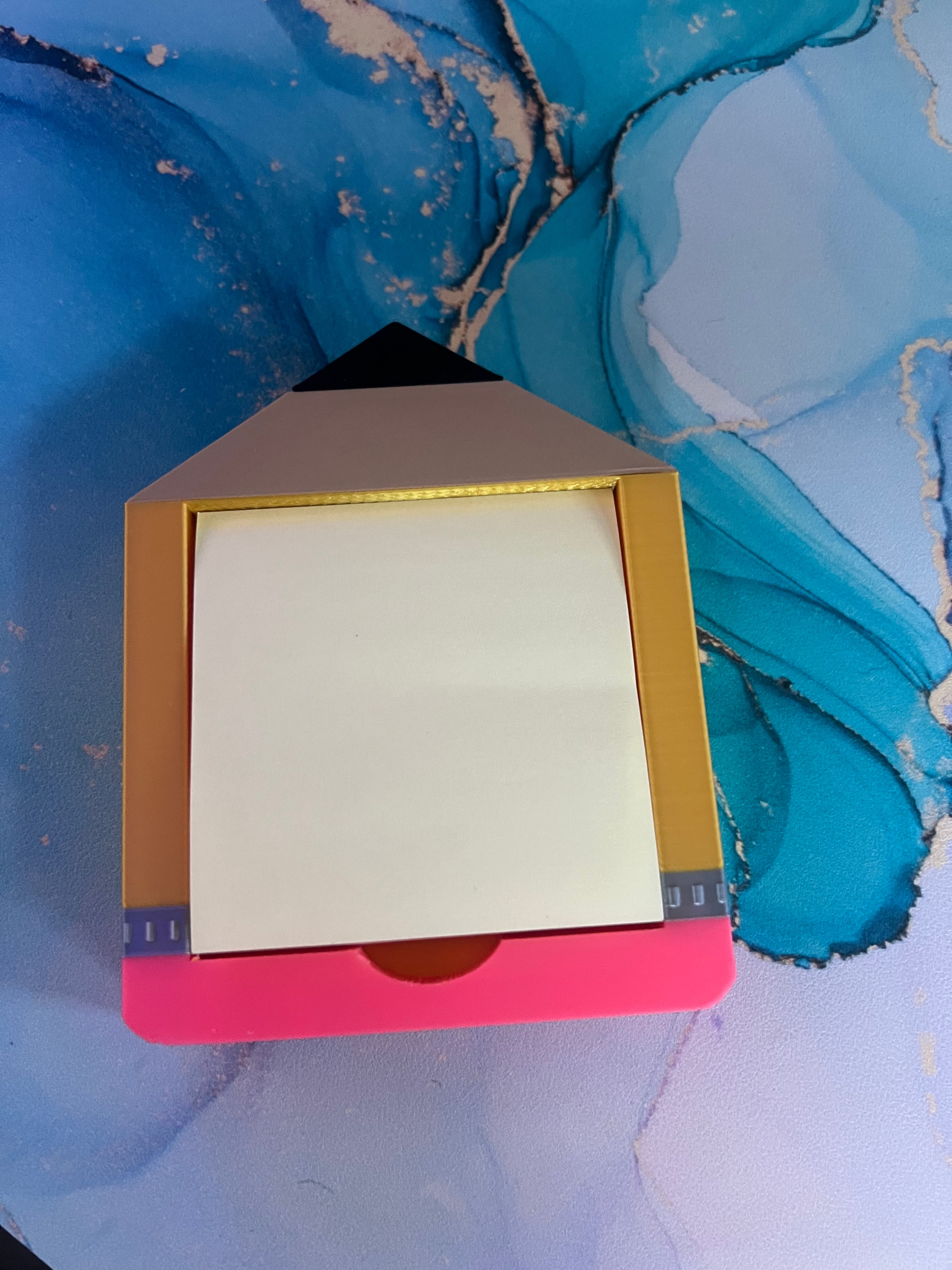Pencil post-it holder