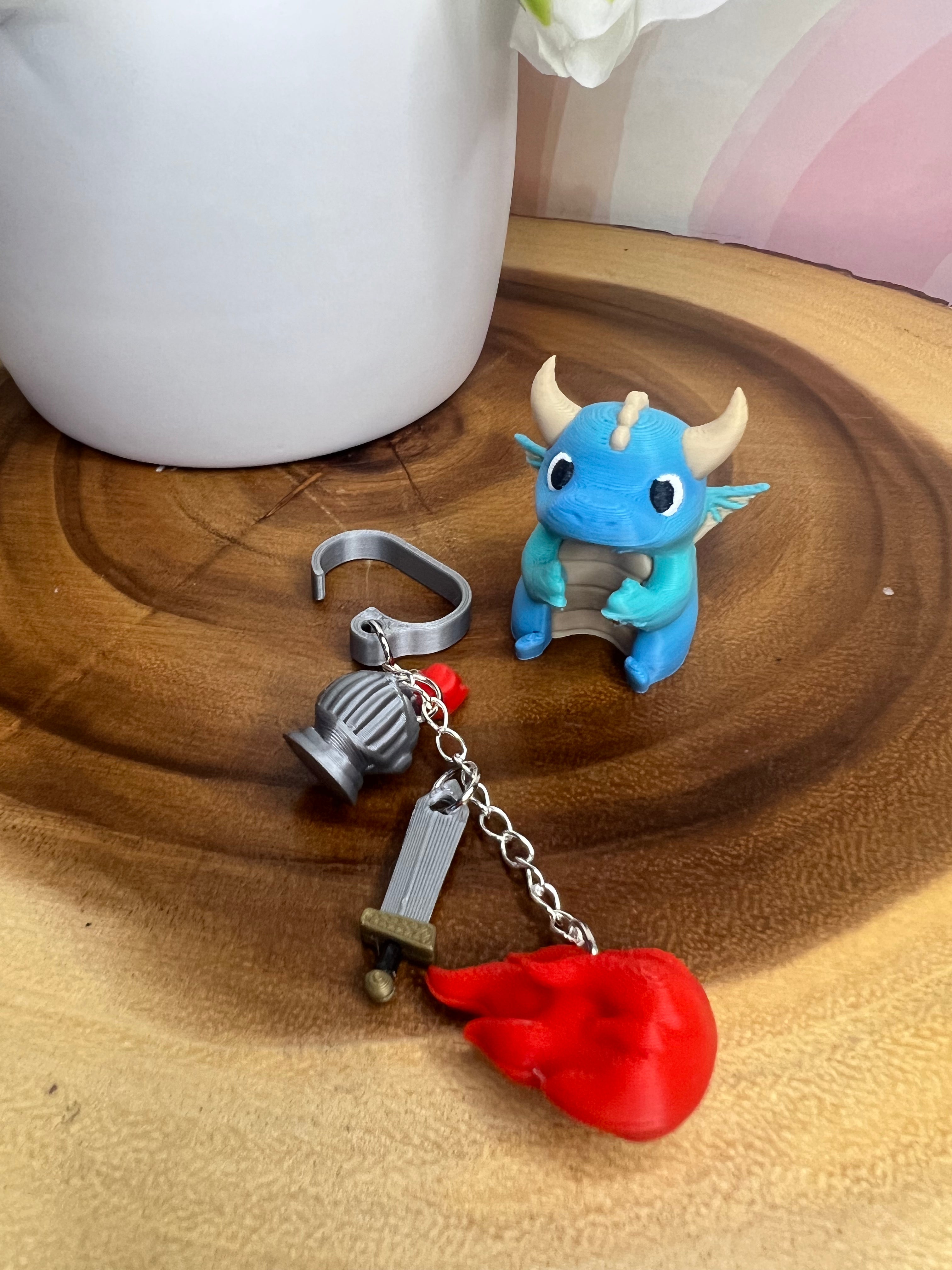 Thirst slayer straw topper and charm