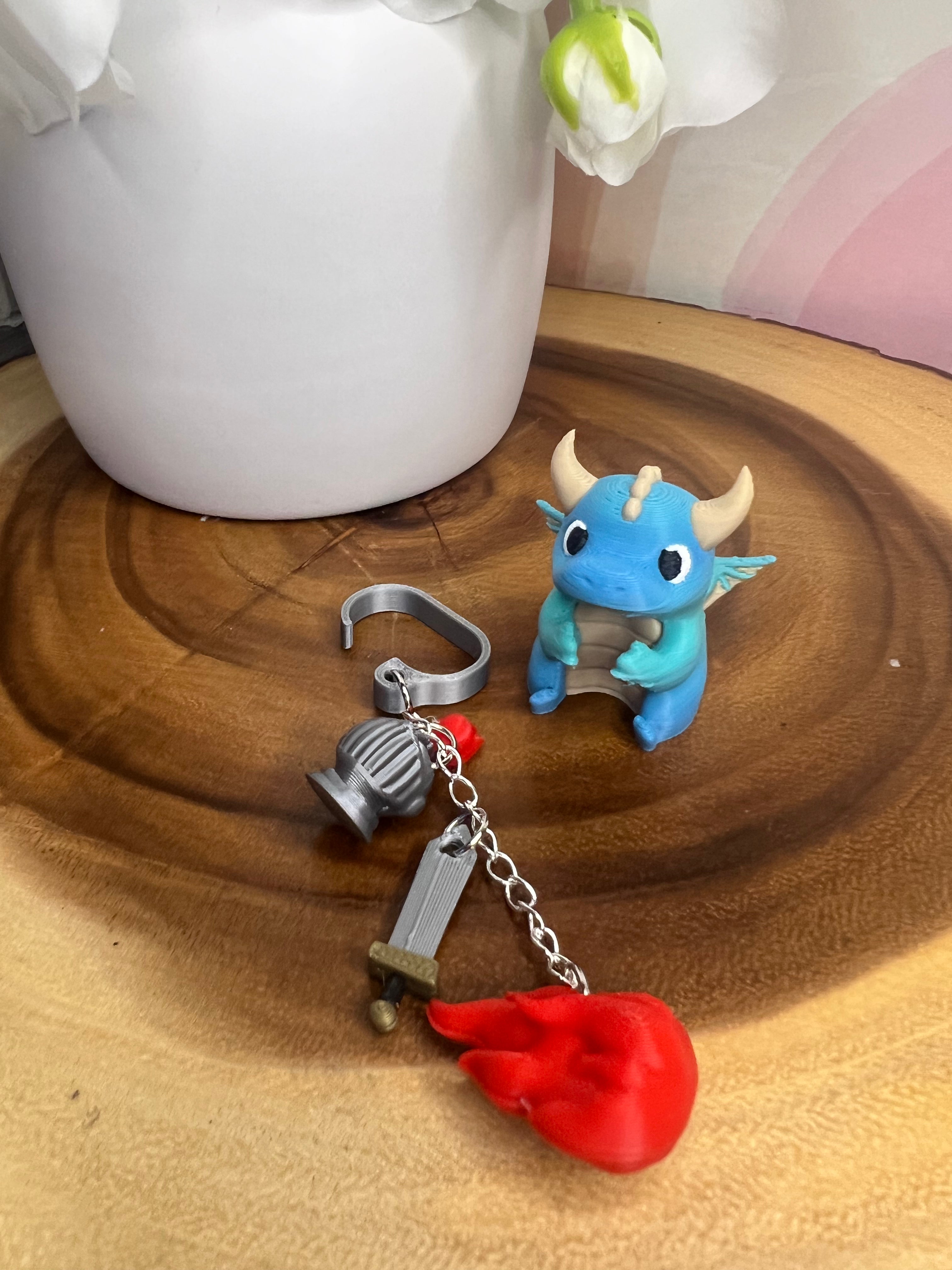 Thirst slayer straw topper and charm