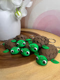 Myrtle the turtle keychain