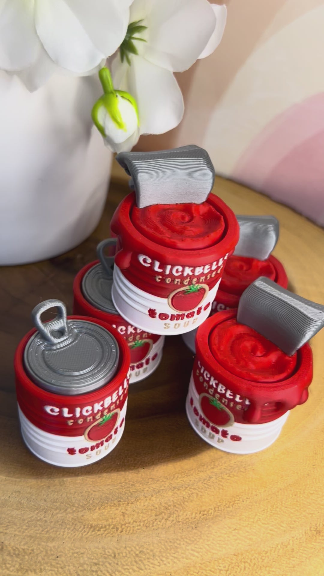 Tomato soup clicker